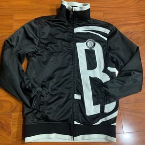Brooklyn Nets Full ZipUp Sweater Mens